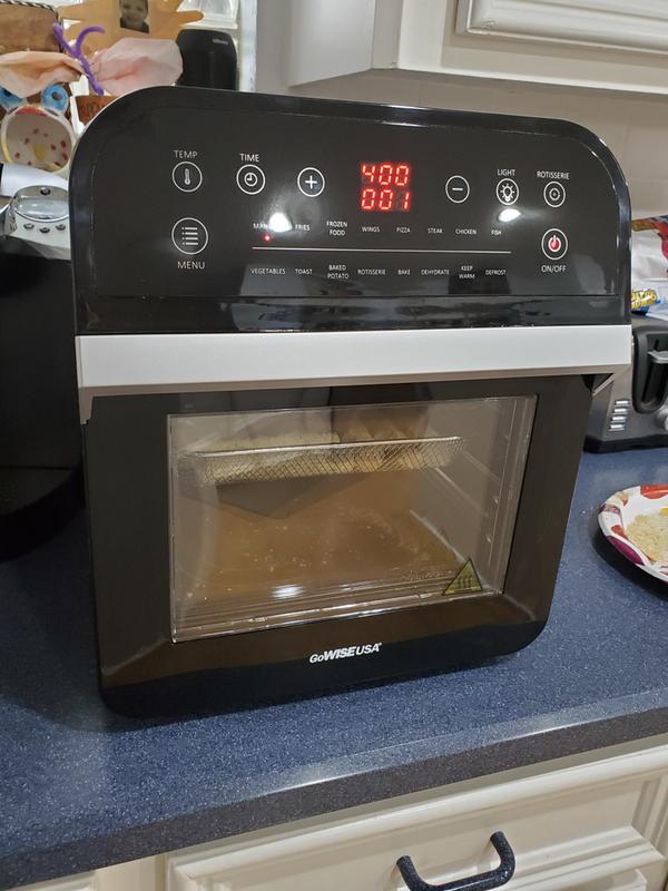 GoWISE USA® 12.7 qt. Air Fryer Oven Deluxe with Accessories Bed Bath