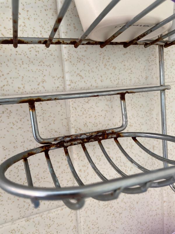 Salt™ Steel Shower Caddy in Chrome Bed Bath & Beyond