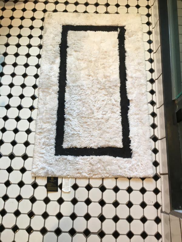 Wamsutta® Pinnacle Border 21" x 34" Bath Rug Bed Bath & Beyond