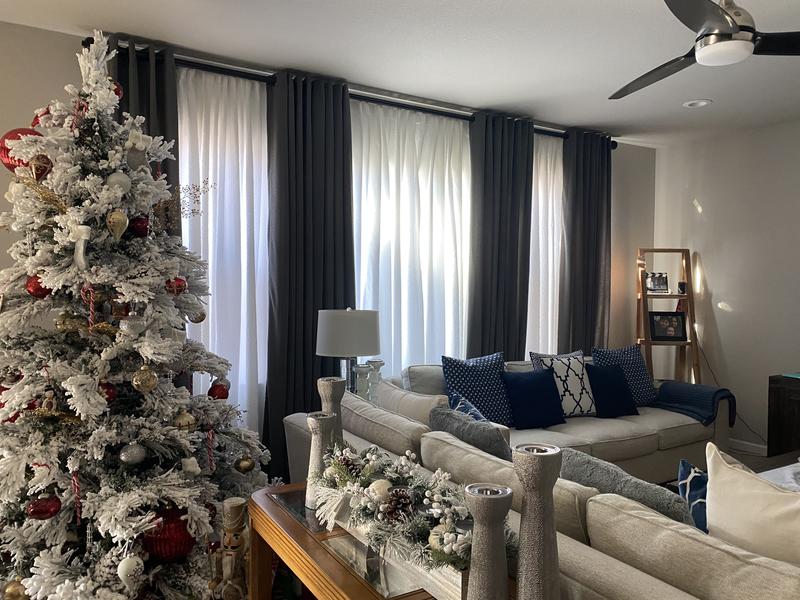 Cole Gotham Grommet Room Darkening Window Curtain Panel (Single