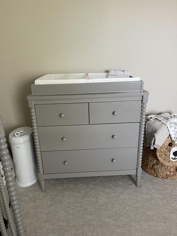 Delta Children Saint 4 Drawer Dresser with Changing Topper buybuy BABY
