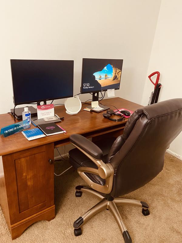 Sauder® Select 2Drawer Computer Desk in Cinnamon Customer Reviews