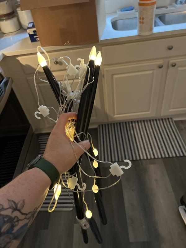 Customer Reviews H for Happy™ LED Floating Halloween Candles in Black (Set of 10) Bed Bath