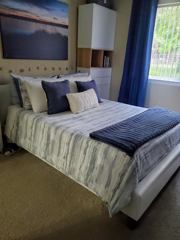 Garment Washed Duvet Cover Collection Bed Bath and Beyond Canada