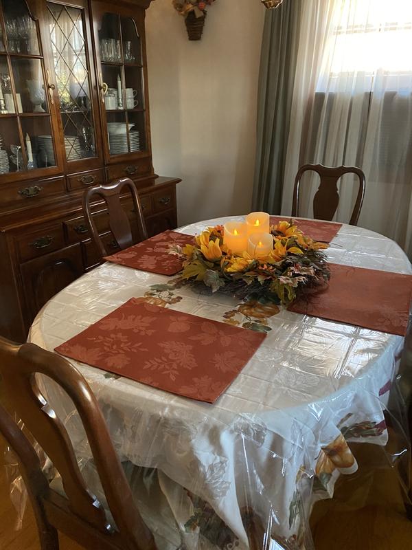 Autumn Medley Pumpkin Tablecloths Bed Bath and Beyond Canada