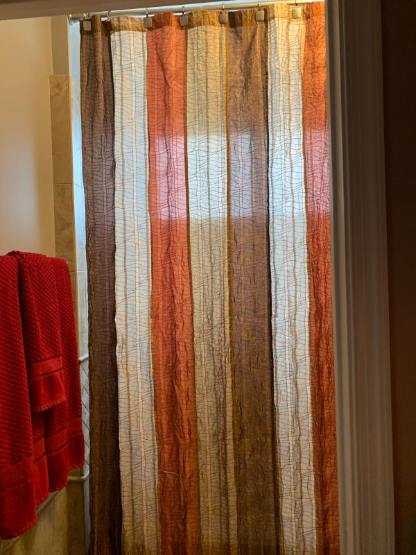 Manor Hill Sierra Copper 72 Inch X, Sierra Shower Curtain