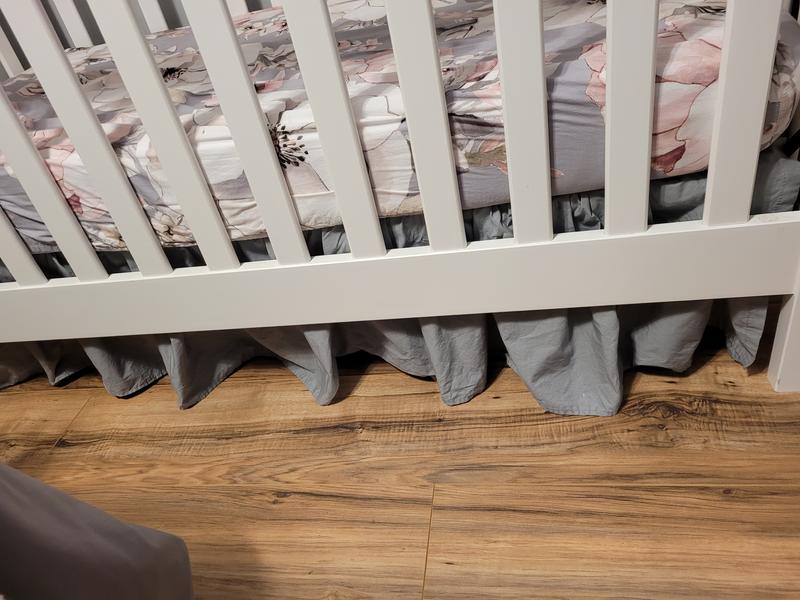 TL Care® Mix & Match Cotton Percale Crib Skirt Bed Bath & Beyond