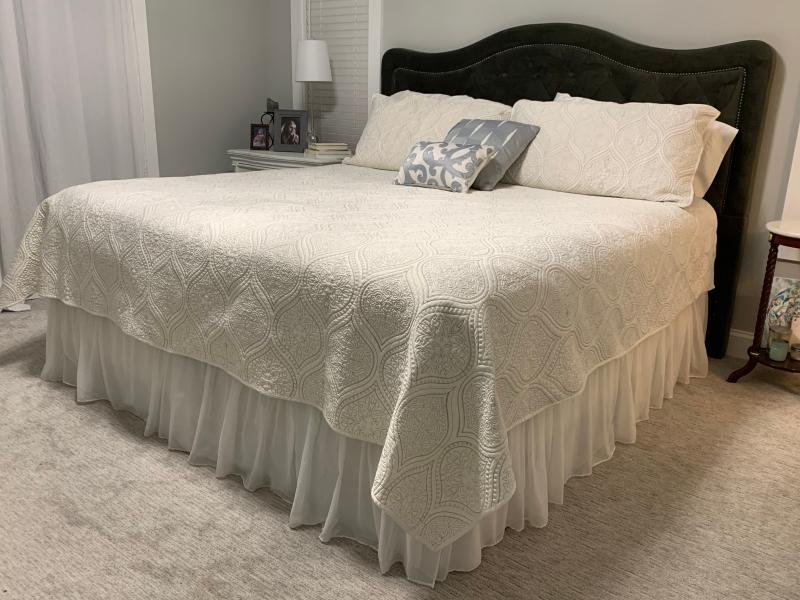 Cotton Voile 15Inch Bed Skirt Bed Bath and Beyond Canada