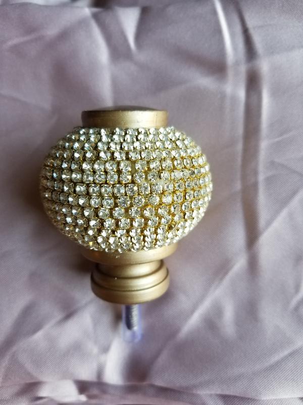 Cambria® Premier Complete Twinkle Ball Finials (Set of 2) Bed Bath