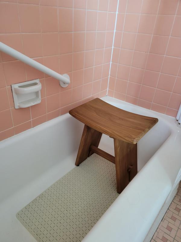 Haven™ Teak Curved Seat in Natural Bed Bath and Beyond Canada