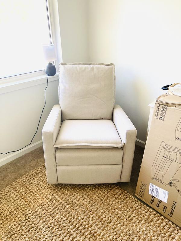 Oxford Baby® Uptown Nursery Swivel Glider Recliner Chair buybuy BABY