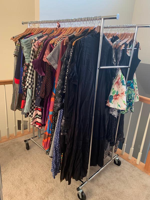 Dual Bar Adjustable Garment Rack Bed Bath and Beyond Canada