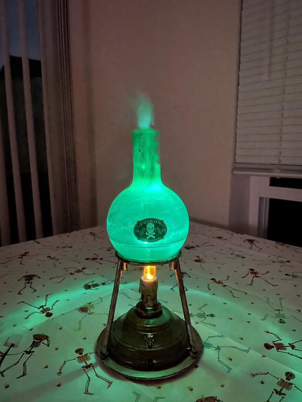 Customer Reviews Gemmy 11.81Inch Misting Lab Beaker Tabletop