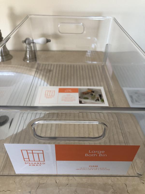 Squared Away™ UndertheSink Large Bath Bin Bed Bath and Beyond Canada