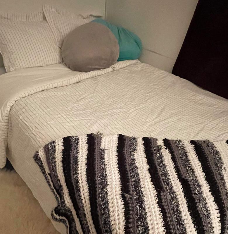 Nestwell™ Pinstripe Cotton Linen 3Piece Comforter Set Customer Reviews