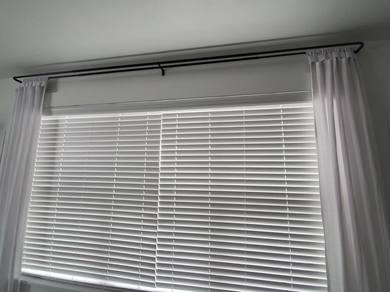 Umbra® Twilight Adjustable Room Darkening Double Curtain Rod Bed Bath