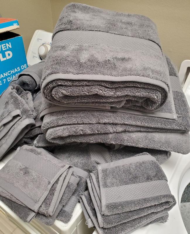 NEW Schlossberg AirDrop 100% Egyptian Cotton ONE Bath Sheet Cliff Grey G2109 