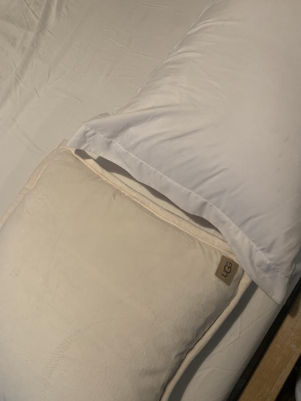 UGG® Coco Luxe Square Throw Pillows (Set of 2) buybuy BABY