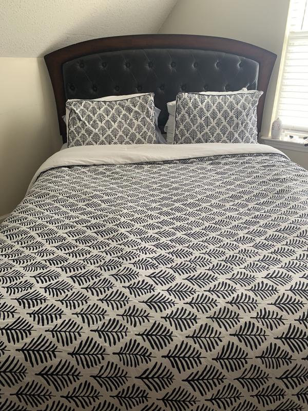 Customer Reviews Everhome™ Henley Leaf 3Piece Reversible King