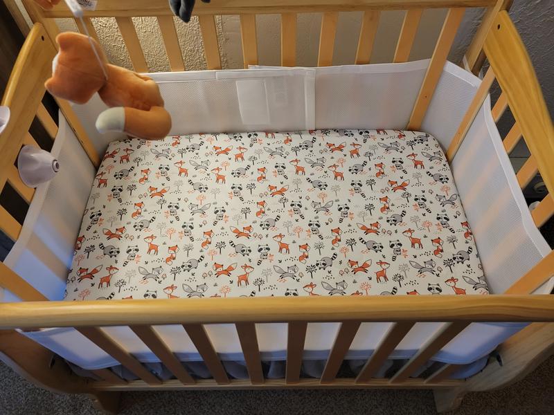 BreathableBaby® Mesh Crib Liner for Portable Cribs and Cradles buybuy
