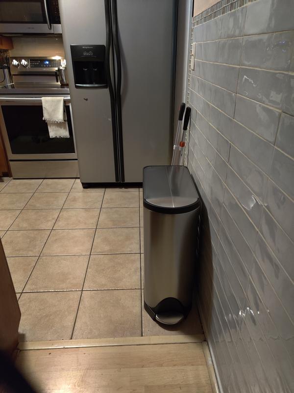 simplehuman® Brushed Stainless Steel FingerprintProof 40Liter