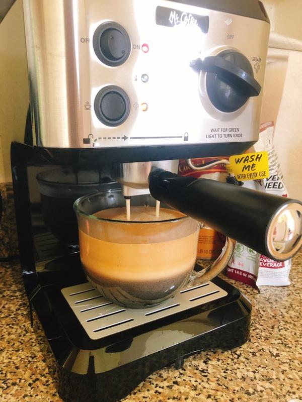 Mr. Coffee® 19Bar Pump Espresso Machine Bed Bath & Beyond