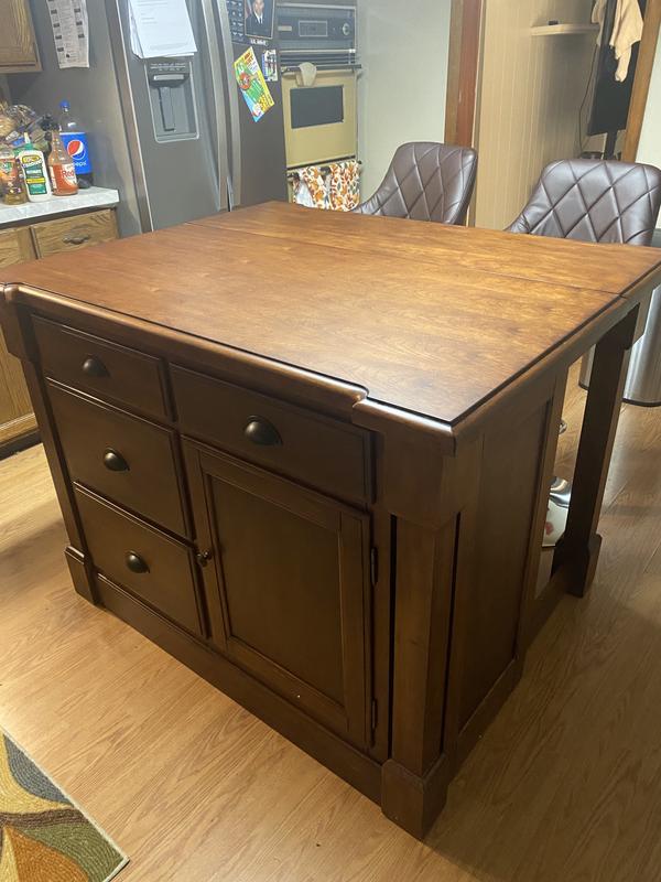 Home Styles Aspen Rustic Kitchen Island Bed Bath and Beyond Canada