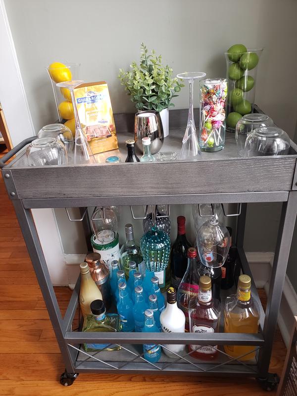 Modern Farmhouse Bar Cart Bed Bath and Beyond Canada