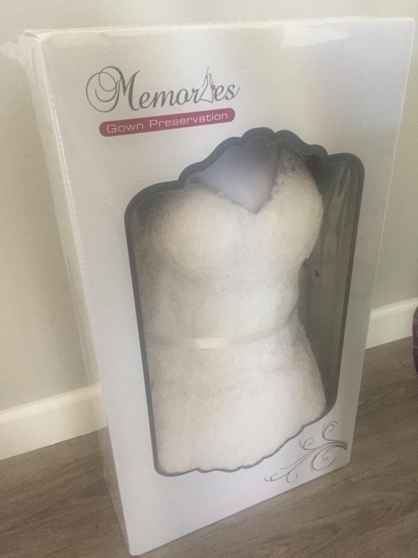 memories gown preservation and shipping kit
