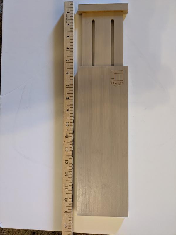 Squared Away™ Deep Drawer Dividers in Bamboo (Set of 2) Bed Bath and