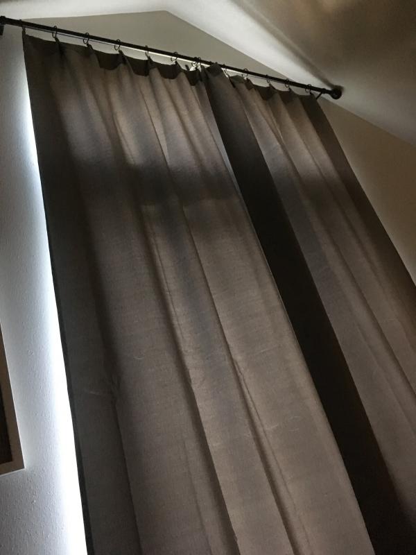 Eclipse Twilight Luna Rod Pocket Room Darkening Window Curtain Panel
