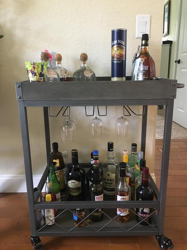 Modern Farmhouse Bar Cart Bed Bath and Beyond Canada