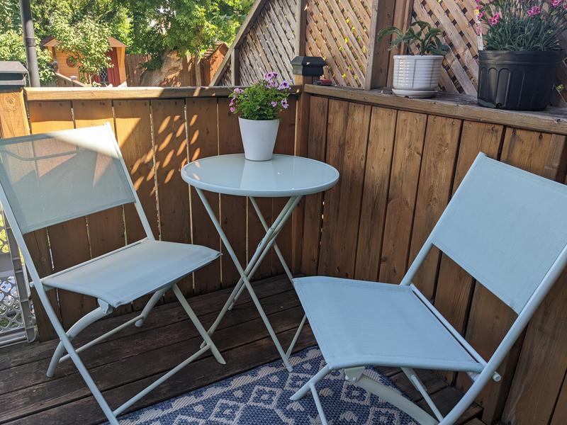 Simply Essential™ Folding Outdoor Sling Chair Bed Bath and Beyond Canada