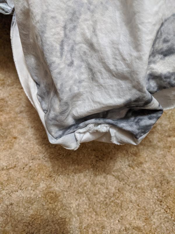 Garment Washed Printed Duvet Cover Set | Bed Bath & Beyond