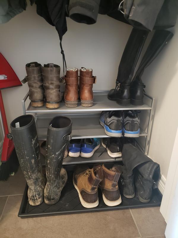 Simply Essential™ Boot Tray in Black Bed Bath and Beyond Canada