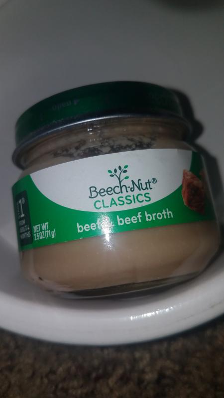 Beechnut beef hot sale baby food