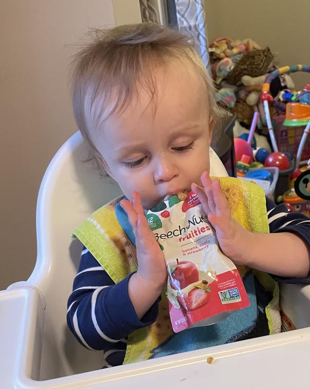 Banana, Apple & Strawberry Fruities Pouch - Beech-Nut