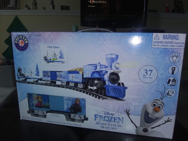 disney frozen train set