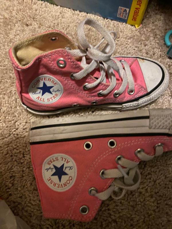 converse logo on wrong side