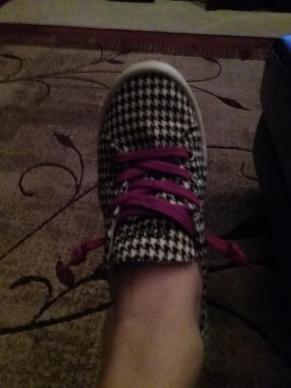 houndstooth tennis shoes