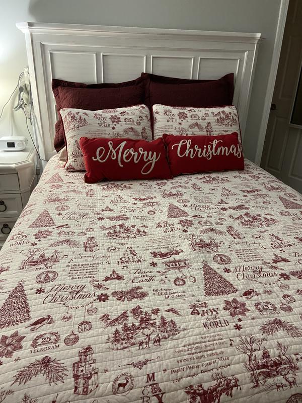 Levtex cheapest Home Yuletide Reversible Quilt Set F/Q