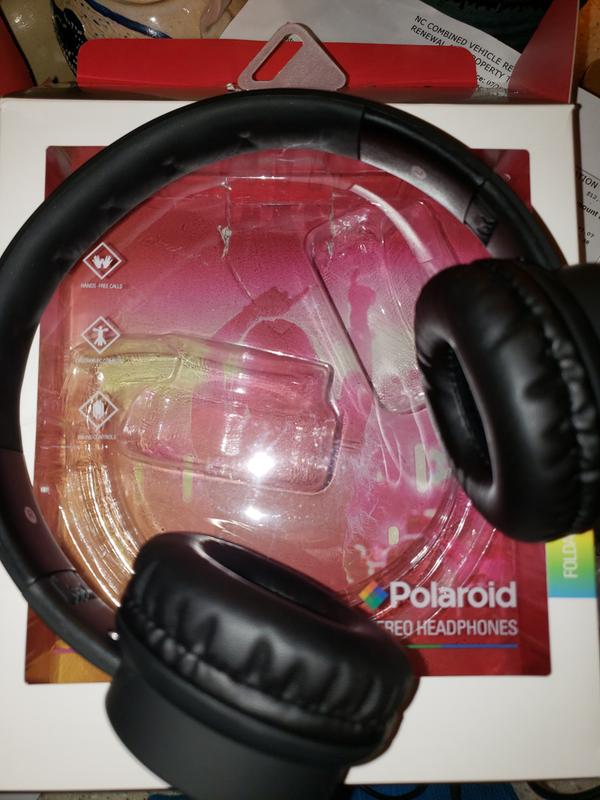 polaroid premium bluetooth headphones