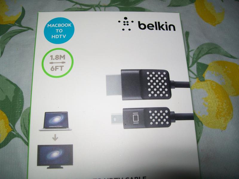  BLKF2CD004B  Belkin - Câble audio/video F2CD004B