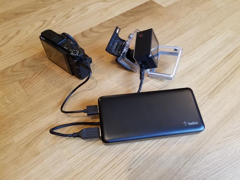 Recharging photo power monsters on the go