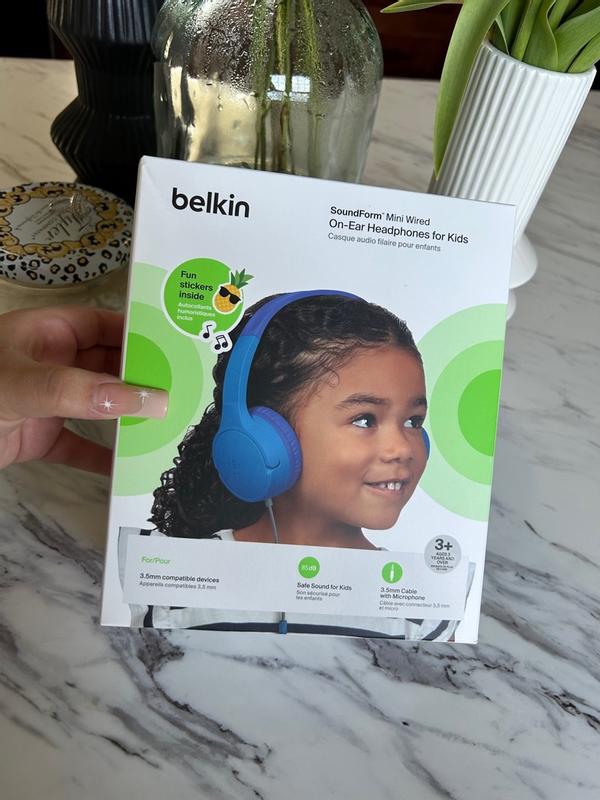 SoundForm Mini Wired Headphones for On-Ear Kids