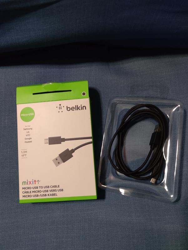 Cargador Belkin Pared Doble Usb + Cable Usb A Micro Usb