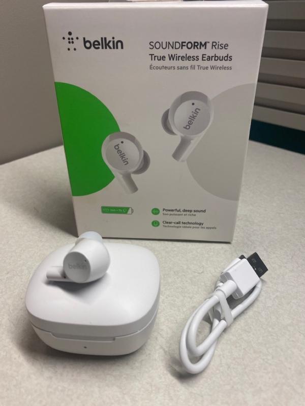 Belkin Soundform Rise TWS Earbuds (7 timer) Hvit