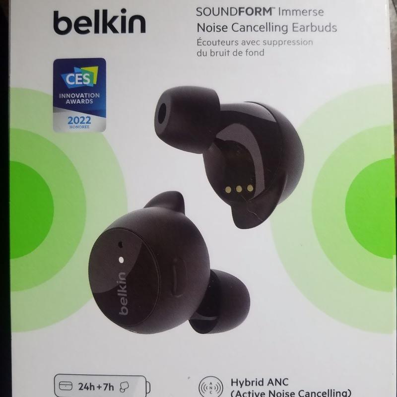 Auriculares SoundForm Flow con cancelación de ruido de Belkin – Rossellimac