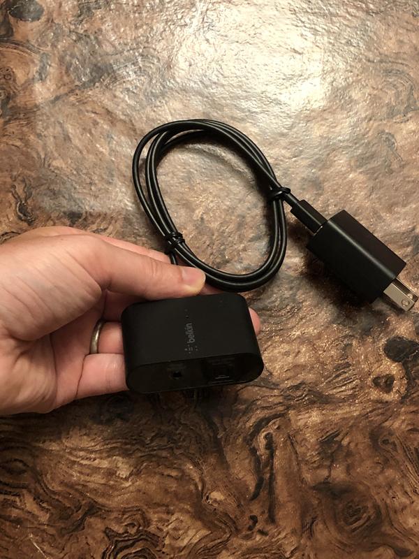 AirPlay 2 Audio Adapter with Optical + 3.5mm