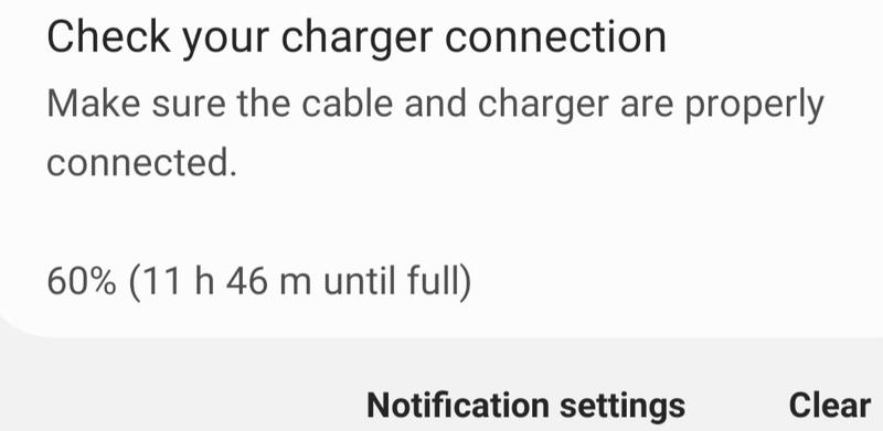Slow charging
